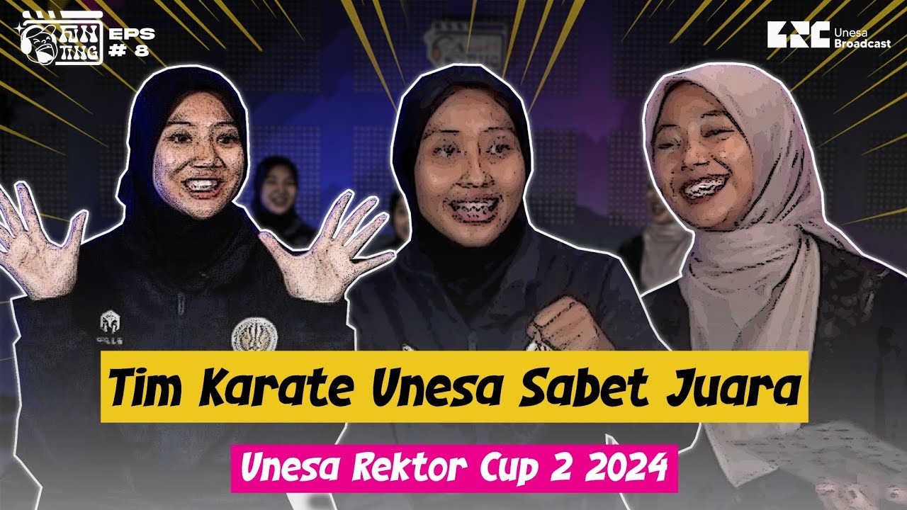 Tim Karate Unesa Sabet Juara Pada Unesa Rector Cup 2 2024