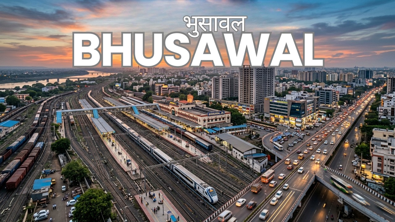 भुसावल शहर | Bhusawal City Cinematic Video