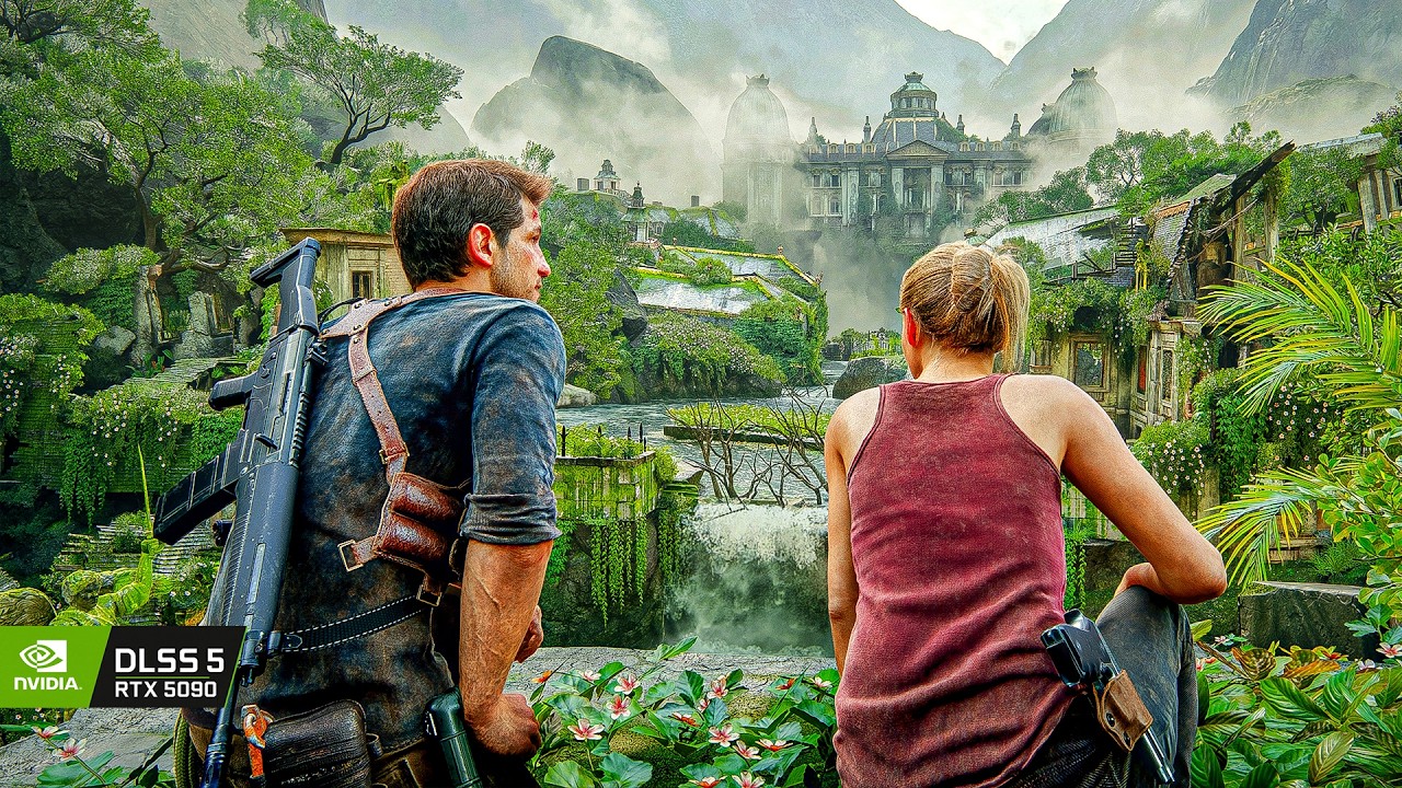 UNCHARTED 4 LOOKS LIKE A PHOTOREALISTIC MOVIE WITH DLSS 5 | Insane Ultra Graphics RTX 5090 4K HDR
