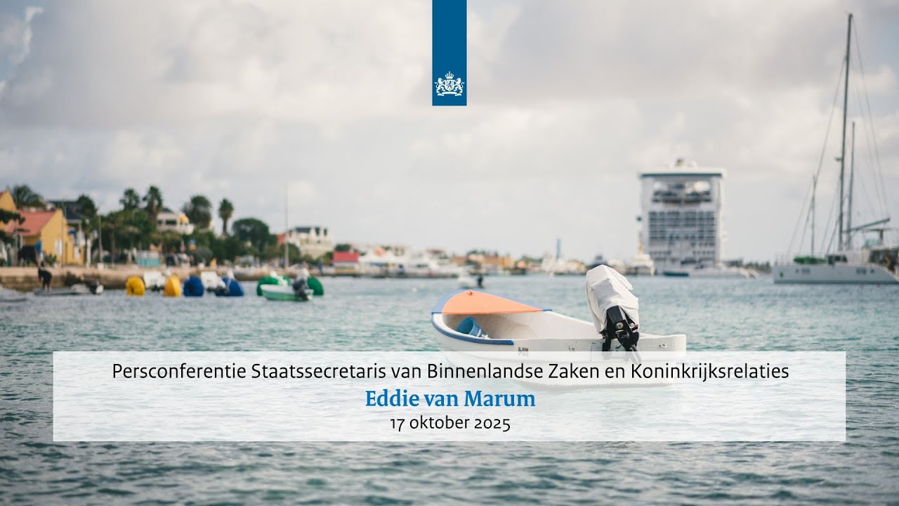 Persconferentie Staatssecretaris BZK Eddie van Marum, 17 oktober 2025