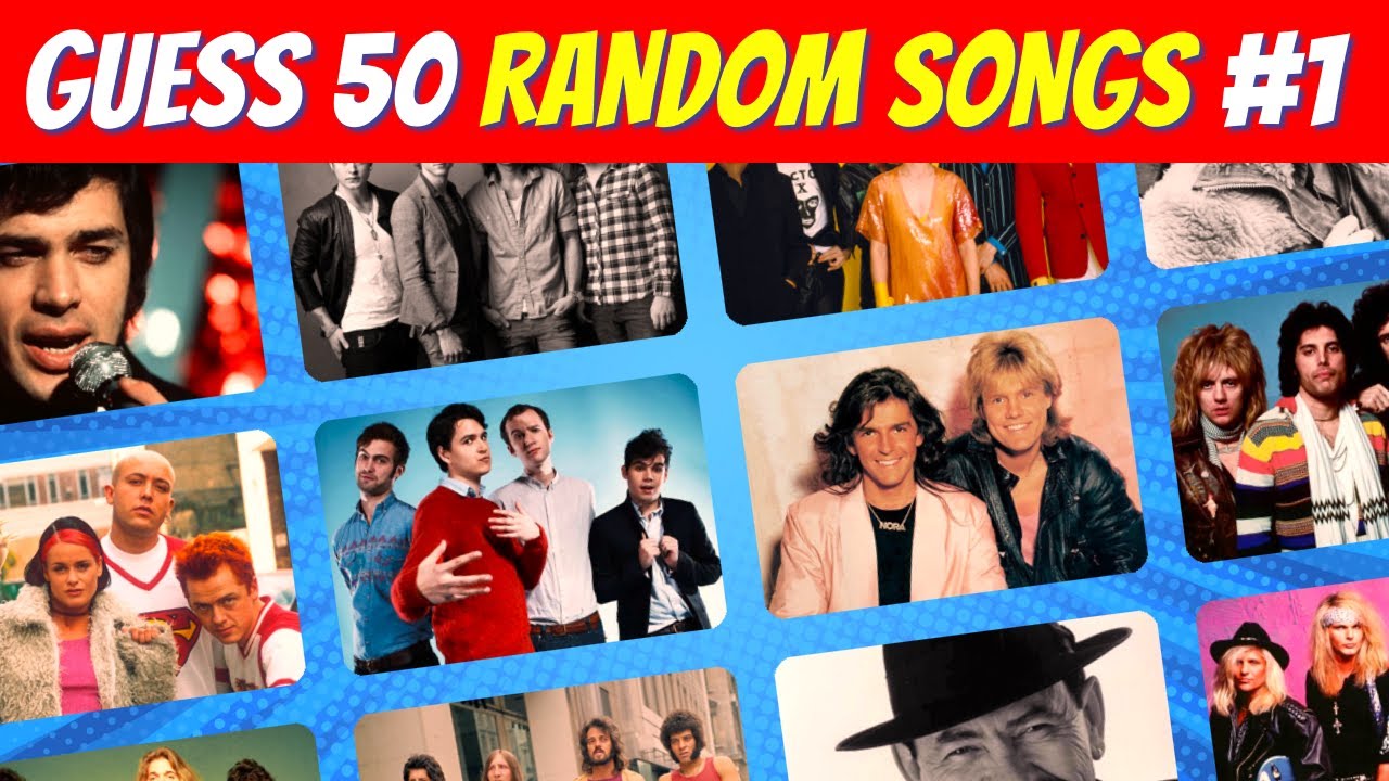 Guess the 50 Random Songs 🎵🎶🎙