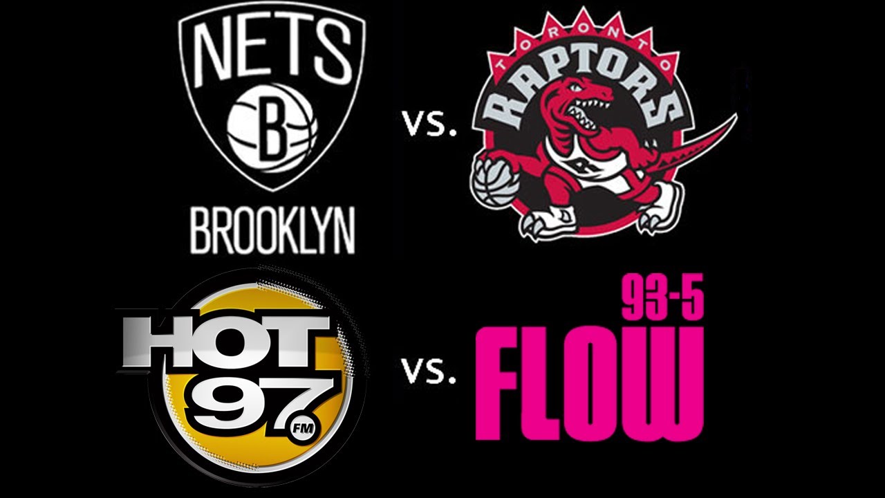 Nets vs Raptors= Hot 97 vs Flow 93.5.  The End