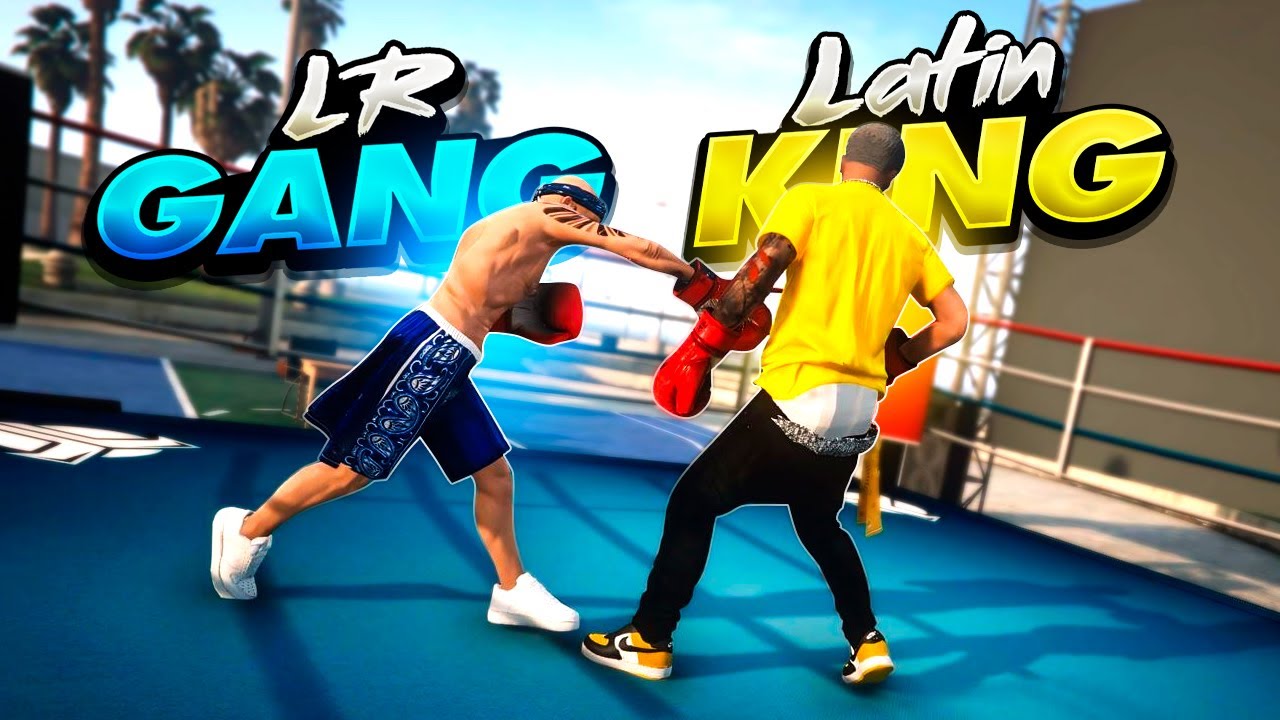 Los Latin King Se Enfrentan a la LR Gang en una pelea de BOXEO Gta Rp