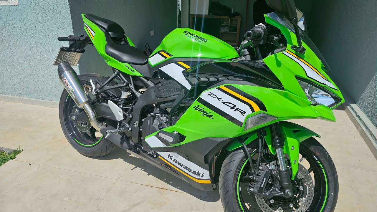 PRIMEIRO VIDEO!!! VOLTA COM A ZX4R NA CIDADE !! Ponteira FUSE RACING!!