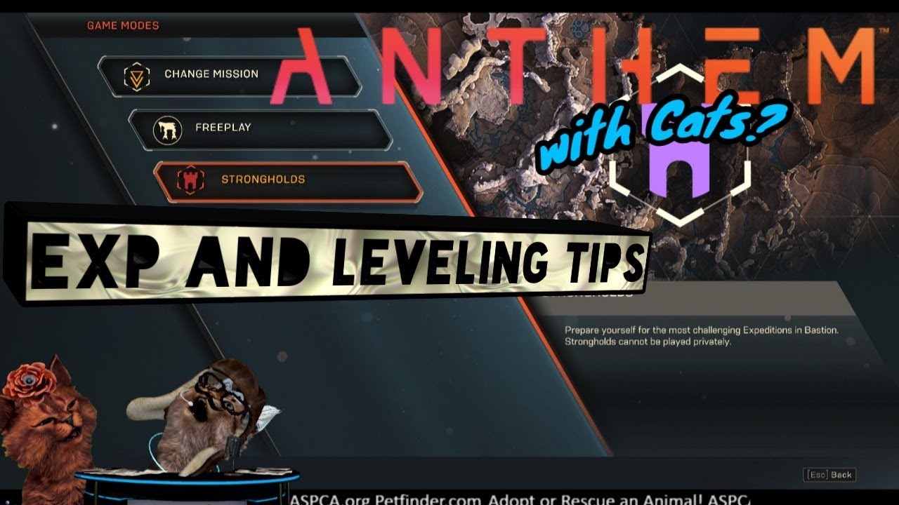 Anthem Quick Leveling Tips