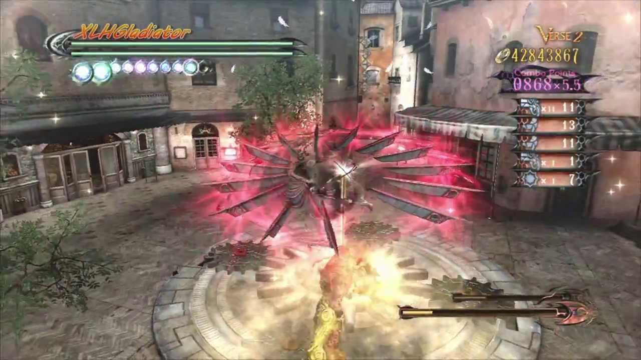 Mad And Gazed Bayonetta Enemies! Crazy NSIC Fights! [HD]