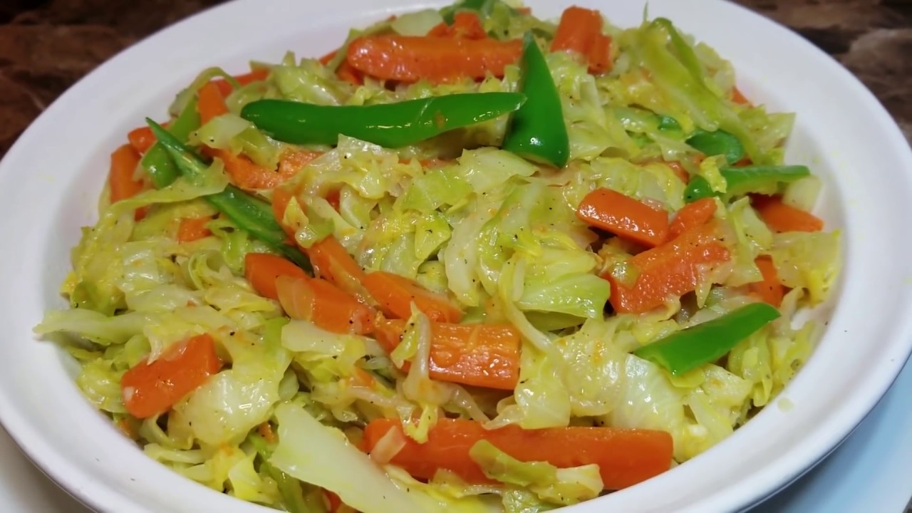 Ethiopian food/ How to make cabbage with carrot/ምርጥ ጥቅል ጎመን በካሮት።