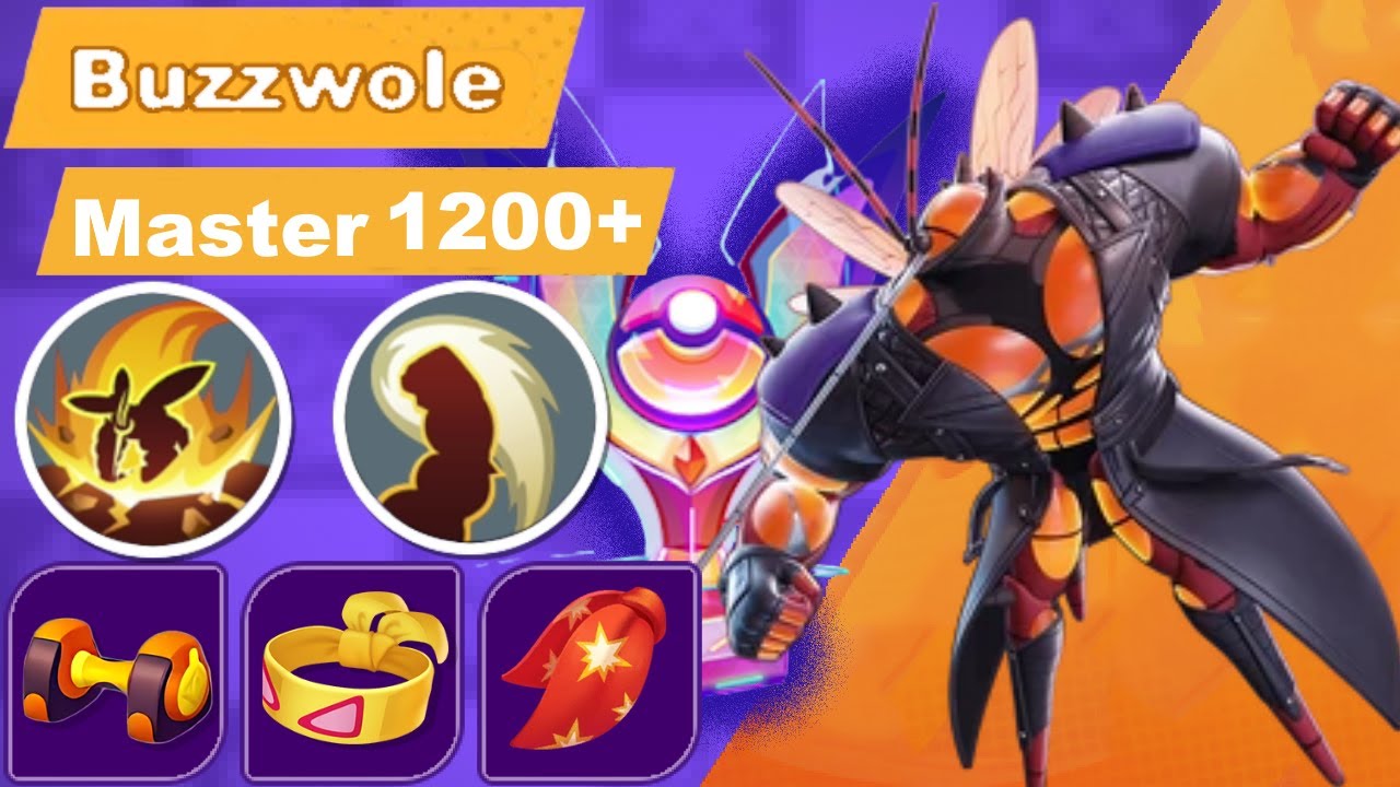 Pokemon Unite | Master 1200+ | SoloQ Buzzwole | Season 21 | Live Commentary