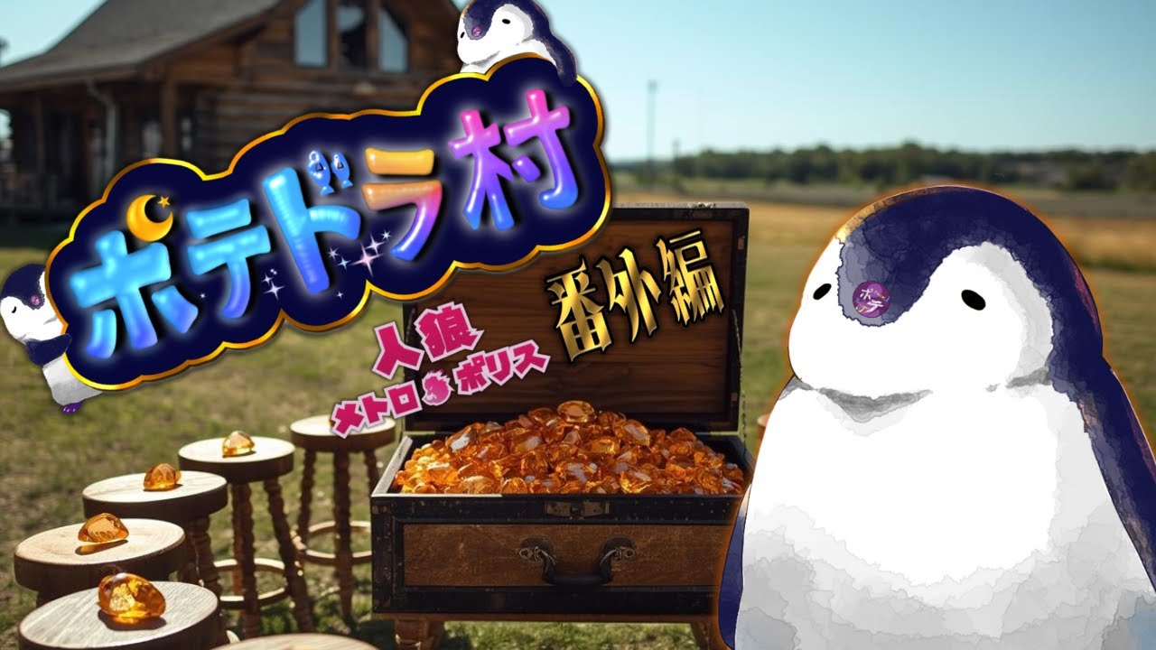 【#ポテドラ村】スタンダード13→ア式：ポテドラ視点【人狼メトロポリス】【0121】