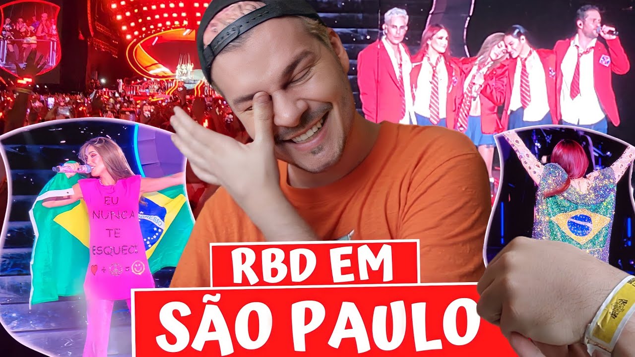 SHOW DO RBD EM SÃO PAULO - Filmamos tudo (melhores momentos)