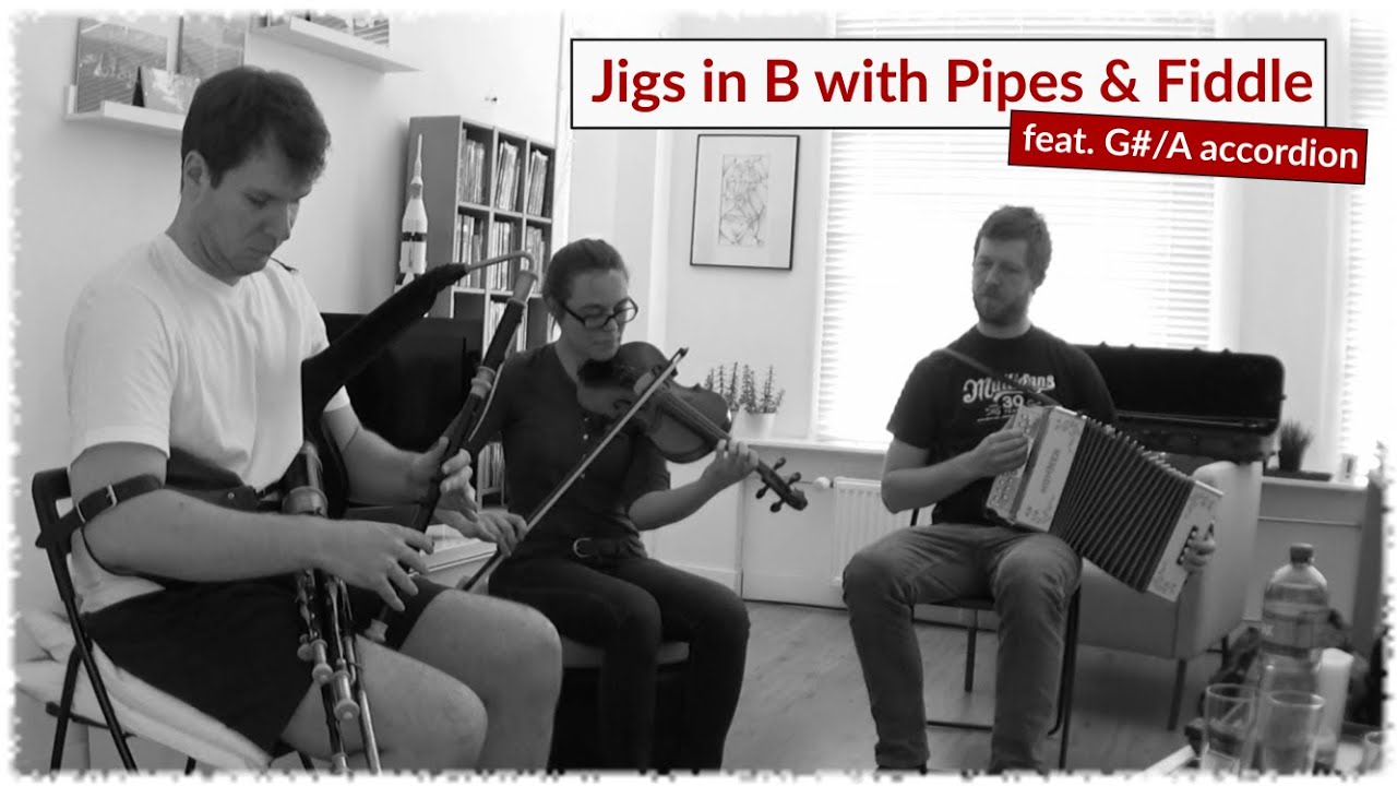 Shandon Bells - Willie Coleman's - Tatter Jack Walsh | Uilleann pipes, fiddle, Irish box in key of B