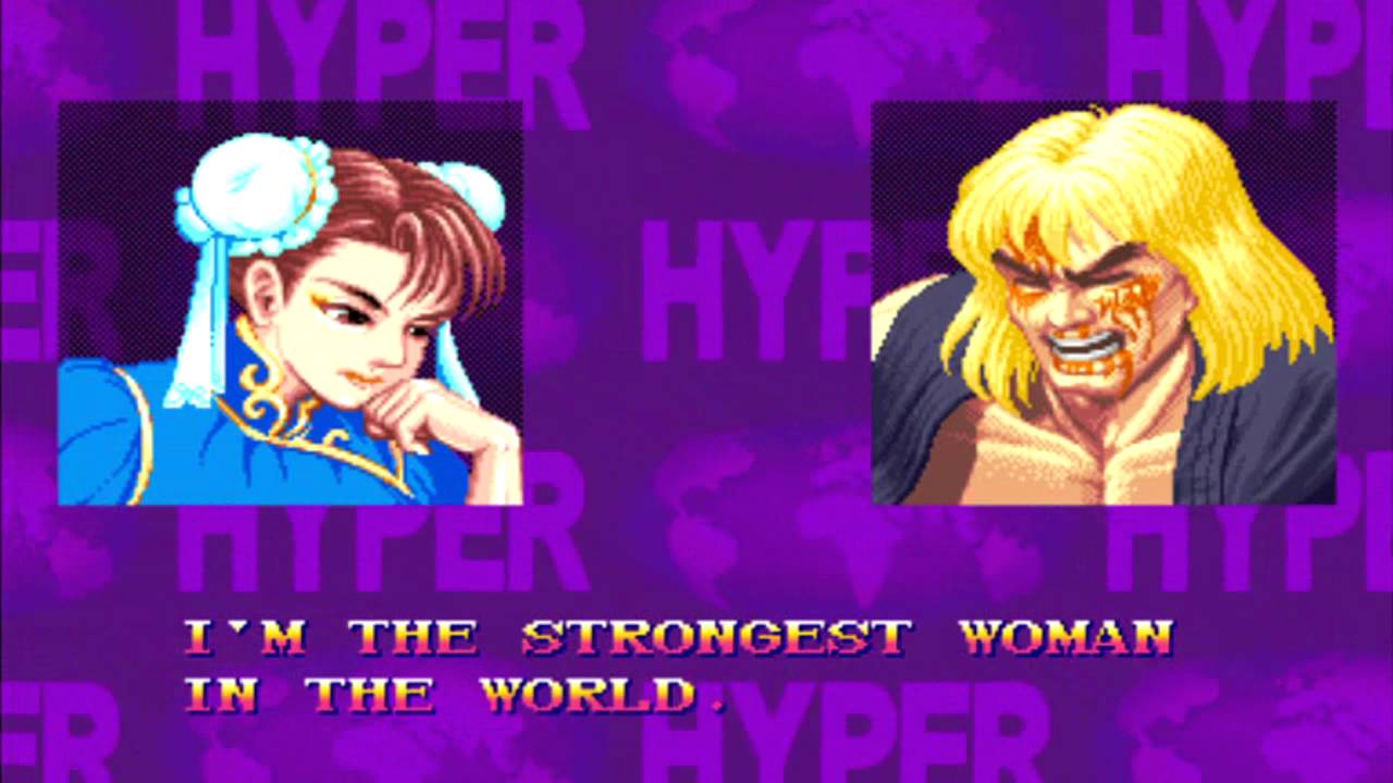 Hyper Street Fighter II (Xbox) Arcade Mode as Chun-Li (Champ)