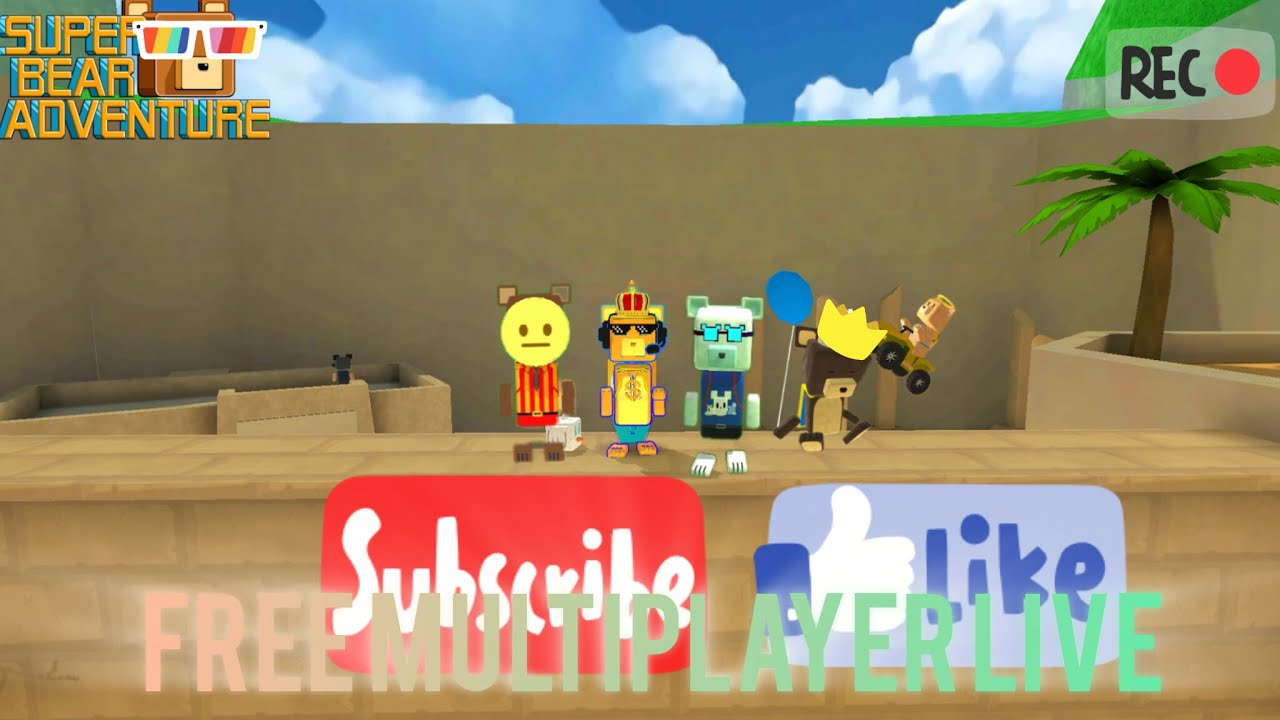 super bear adventure free multiplayer live🔴