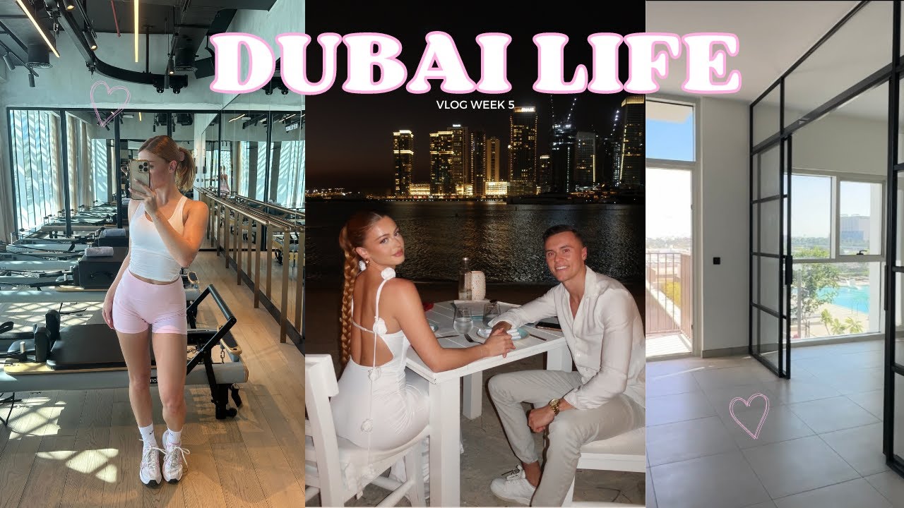 weekly vlog living in dubai | Valentines day, apartment hunting, skims pop up & benefit event ♡