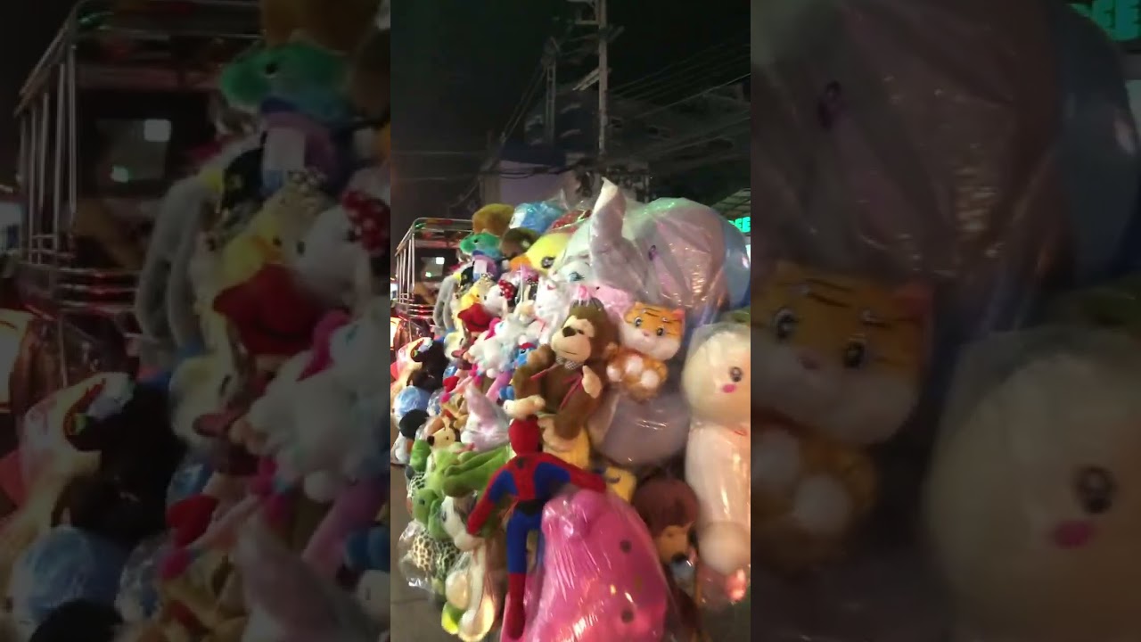Walking around Pattaya night streets action. Jan 2023