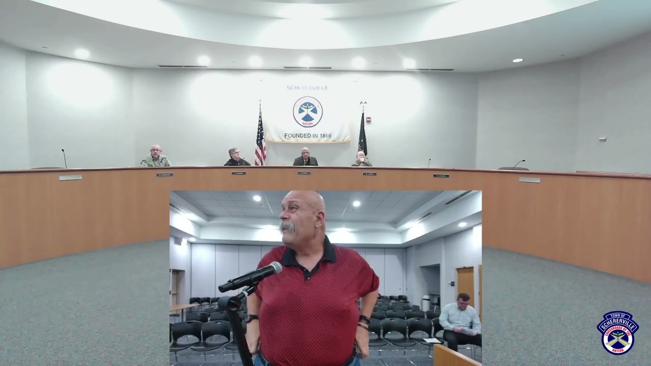 November 24, 2025 Town of Schererville Board of Zoning Appeals Meeting