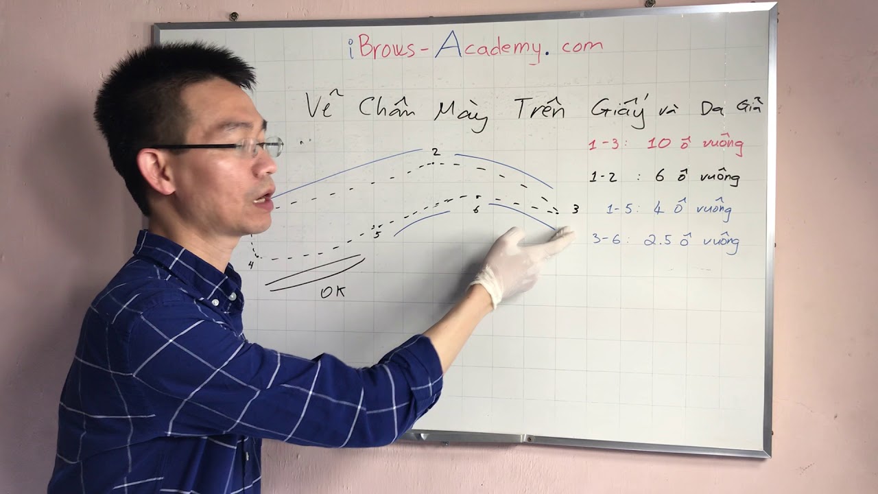 Quy Tắc Vẽ Chân Mày Trên Giấy và Da Giả