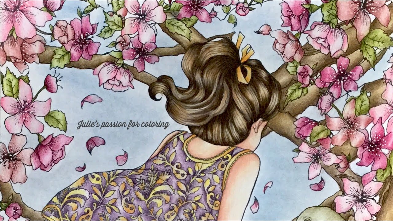 THE TIME GARDEN by Daria Song - prismacolor pencils - PART 2