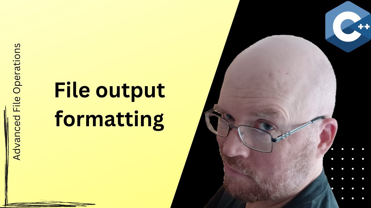Formatting text files output -- Format your text files using iomanip [updated]