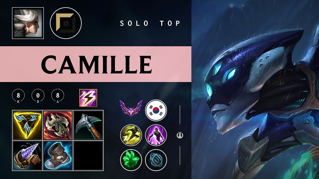 Camille Top vs Ornn - KR Master Patch 26.05