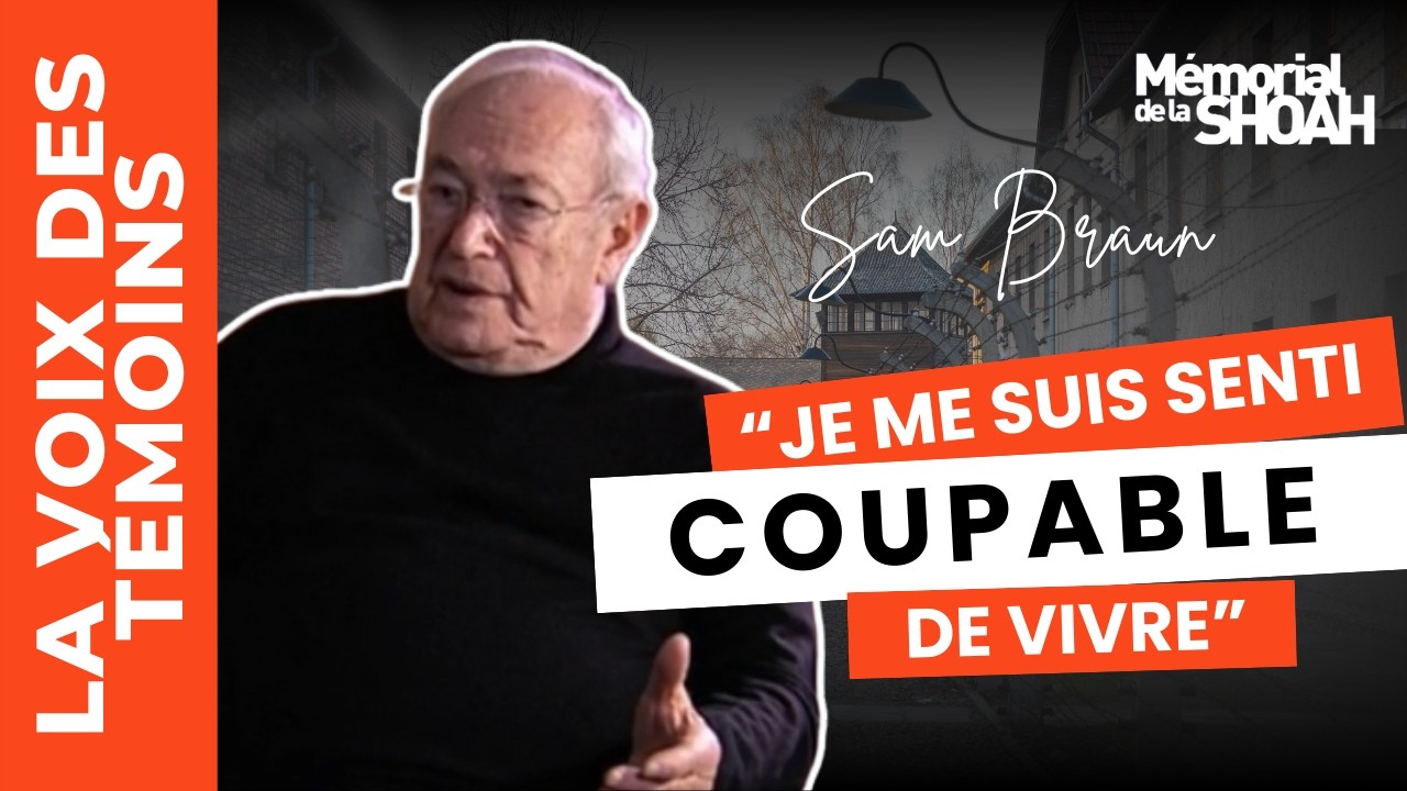 Sam Braun, déporté de France au camp d’Auschwitz-Birkenau