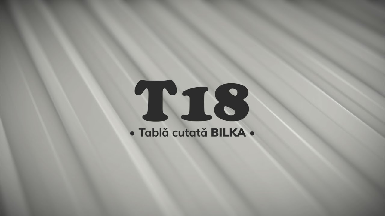 Tablă cutată BILKA T18