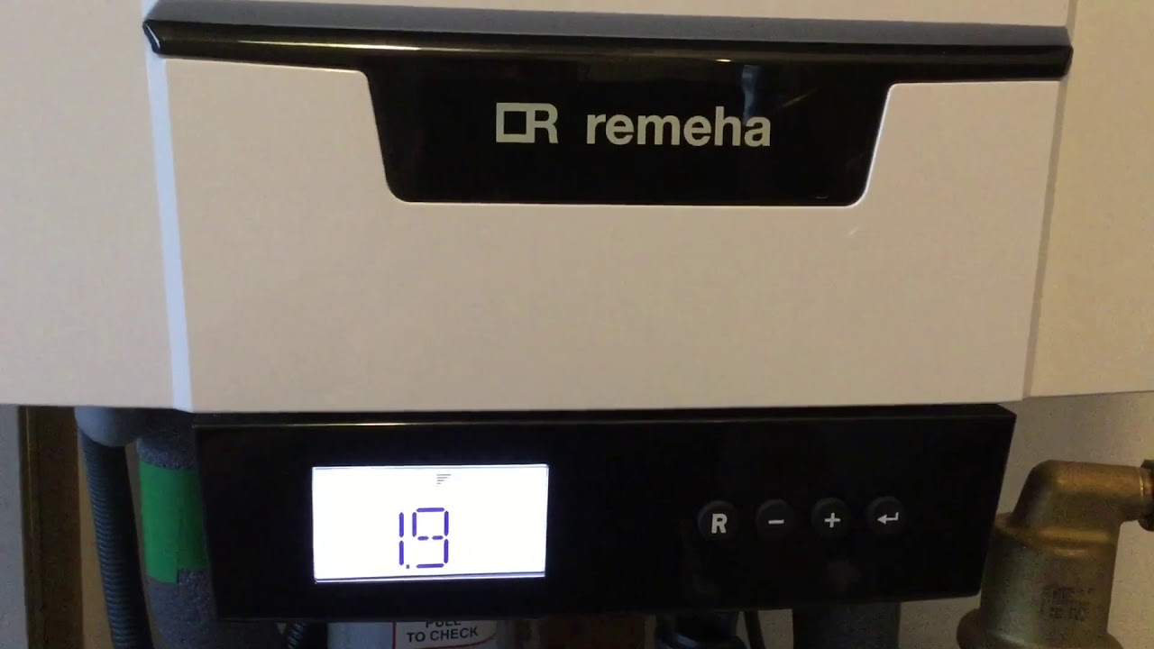 Remeha Tzerra Ace &mdash; instellen en ECO stand