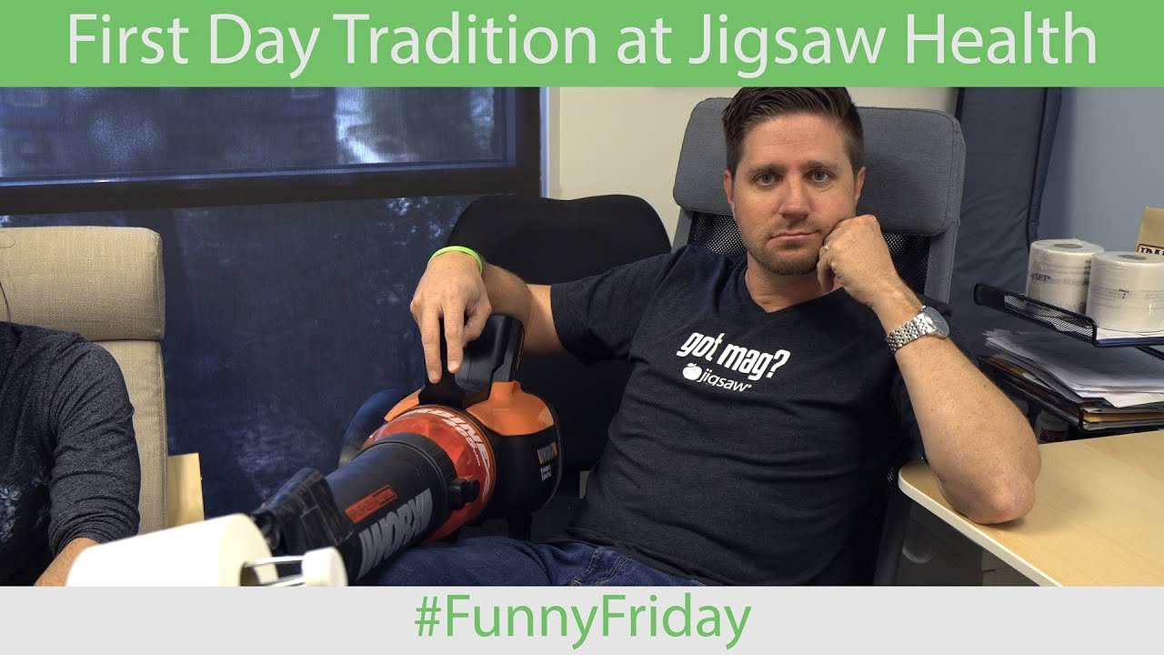 First Day Tradition at Jigsaw Health | #FunnyFriday
