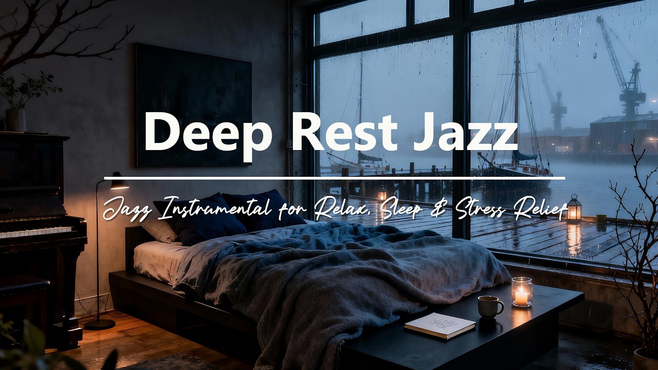 Deep Rest Jazz Night Music &ndash; Calm Sleep Time Jazz for Relaxation