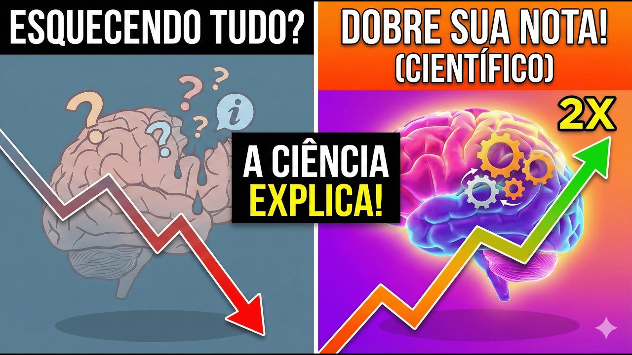 A Ciência PROVOU: Essa técnica de revisão DOBRA sua nota