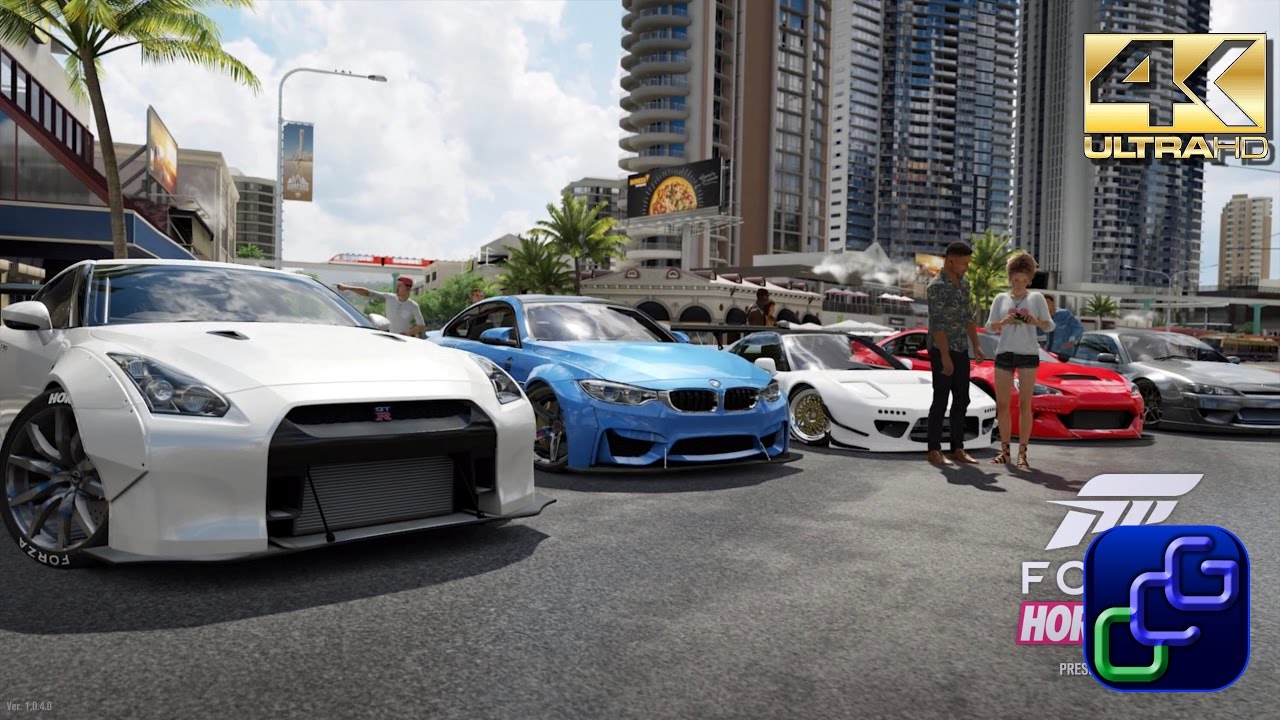 Forza Horizon 3 PC 4K Main Menu Intro