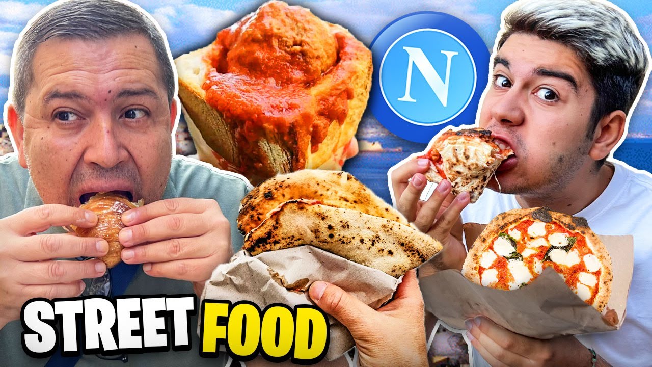 😍 MANGIAMO SOLO STREET FOOD NAPOLI per 24 ORE!! Parte 3
