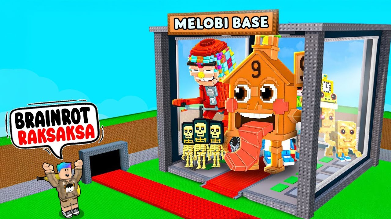 MELOBI BERHASIL TANGKAP BRAINROT RAKSAKSA SECRET!!