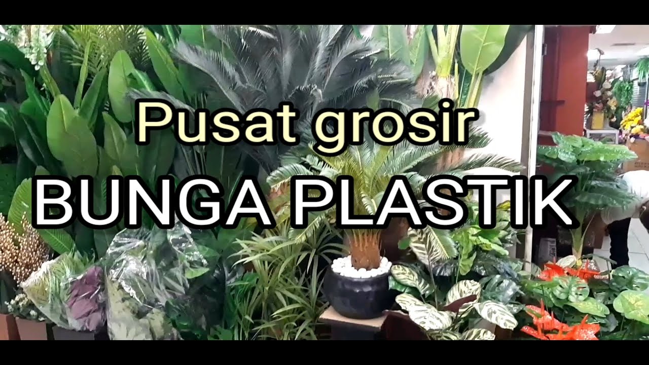 PUSAT GROSIR BUNGA PLASTIK