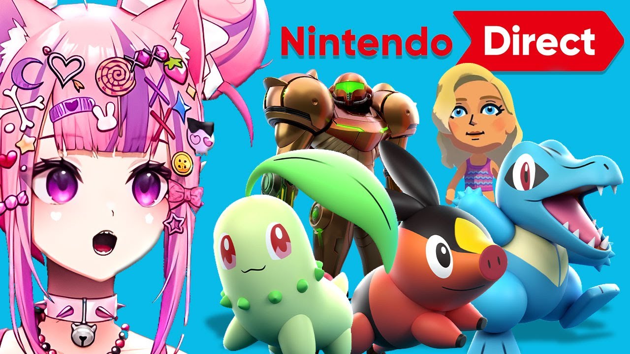 Ironmouse Reacts To Nintendo Direct 3.27.2025