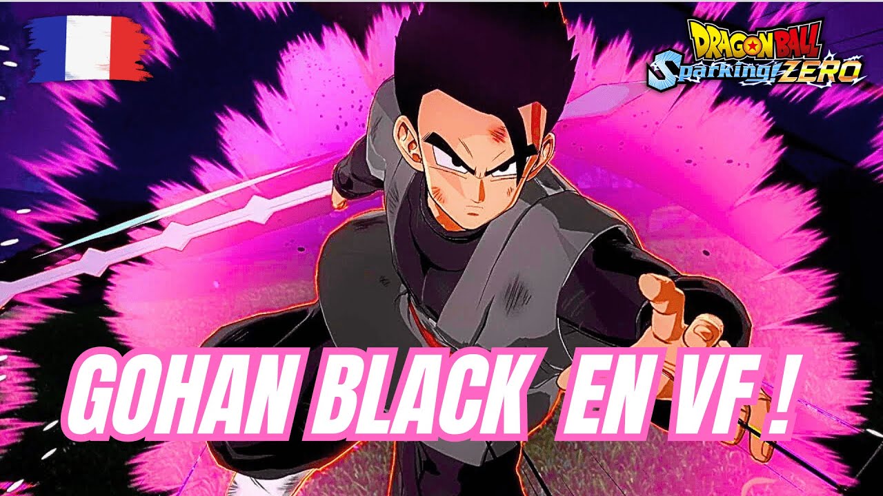 GOHAN BLACK  EN VF SUR DRAGON BALL Sparking! ZERO - MOD SHOWCASE