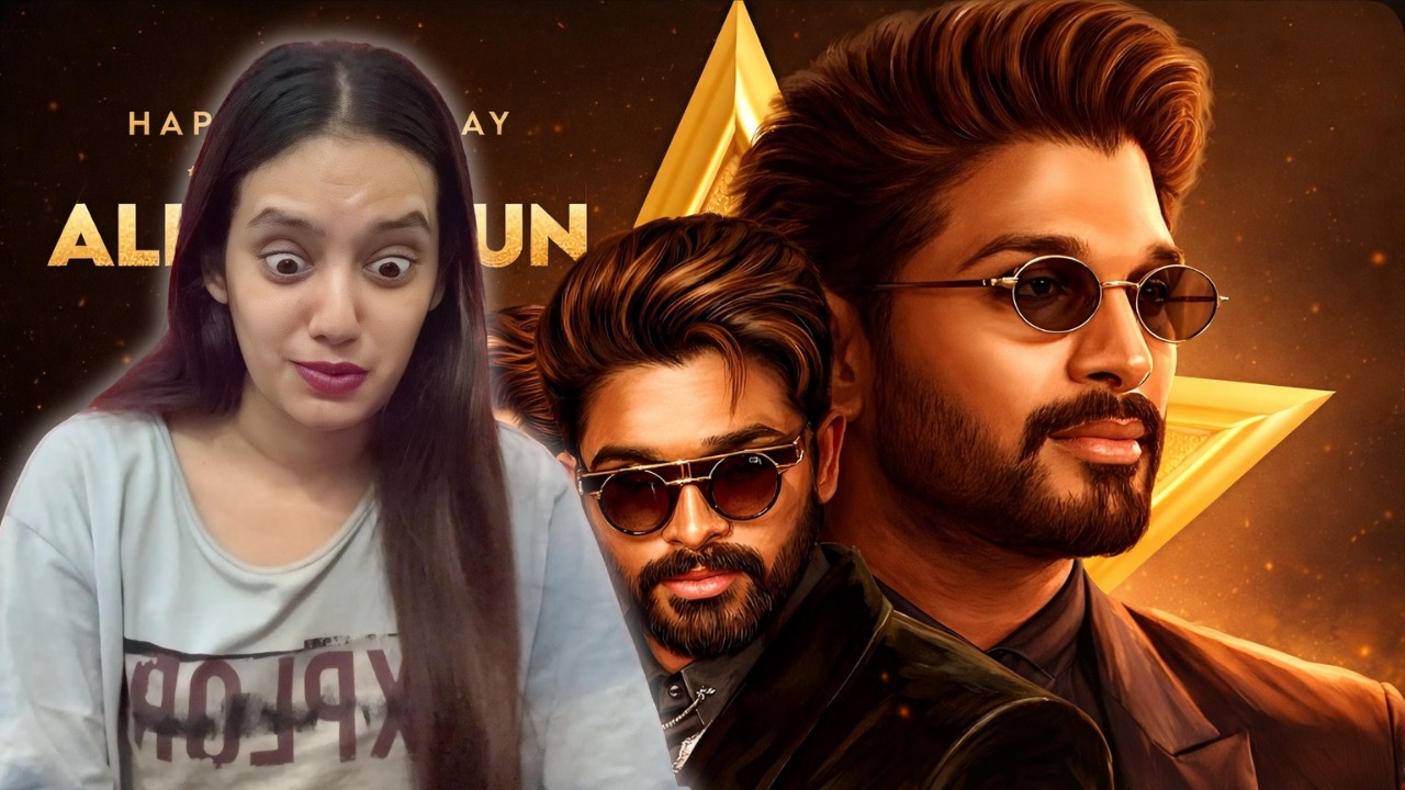 Allu Arjun Birthday Mashup REACTION 🔥 | HBD Icon Star AA | Geetha Arts