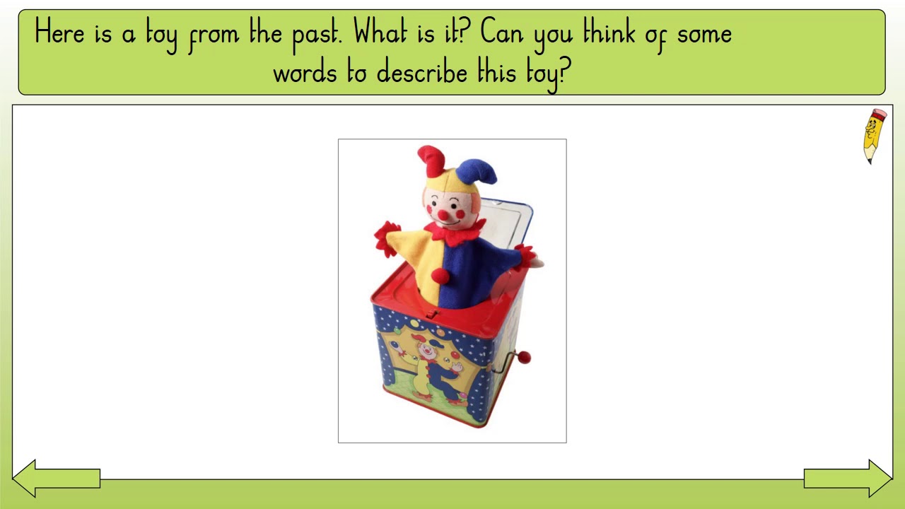 Y1 History Lesson Toys 13 11 20