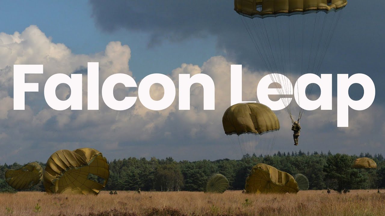 Exercise Falcon Leap - Jumping out of Planes in the Netherlands