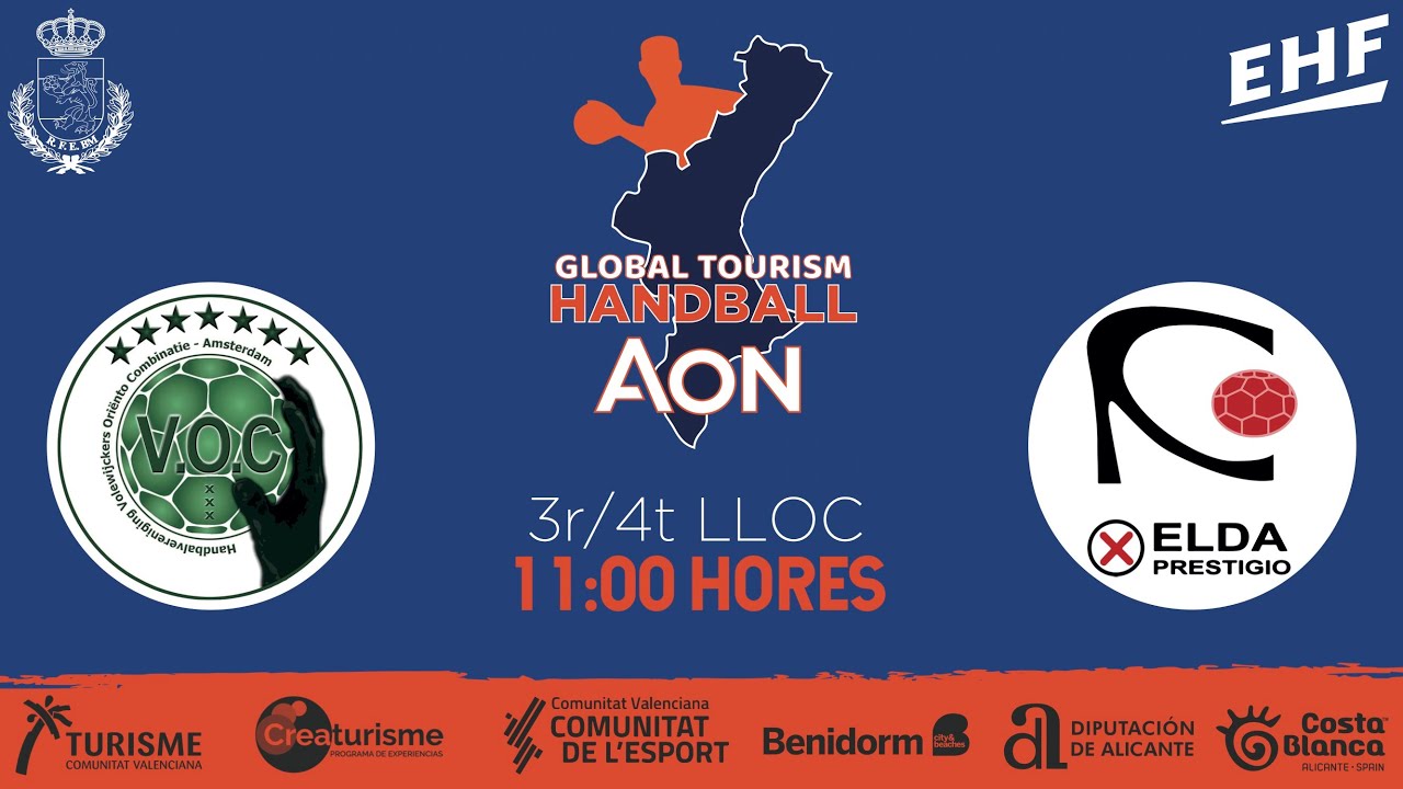 📺🏆 GTH Comunitat Valenciana AON| VOC Amsterdam 🆚 CBF Elda Prestigio