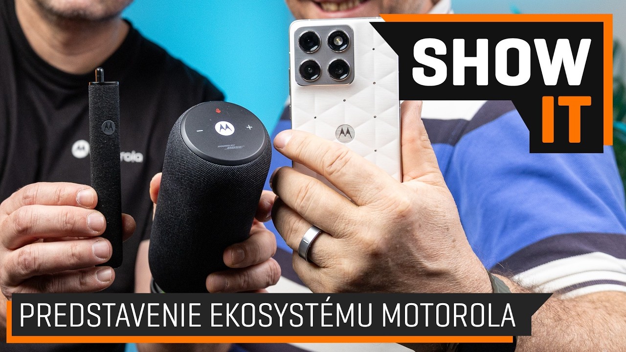 Motorola ekosystém: stylus, reproduktor Bose, hodinky aj Swarovski telefón