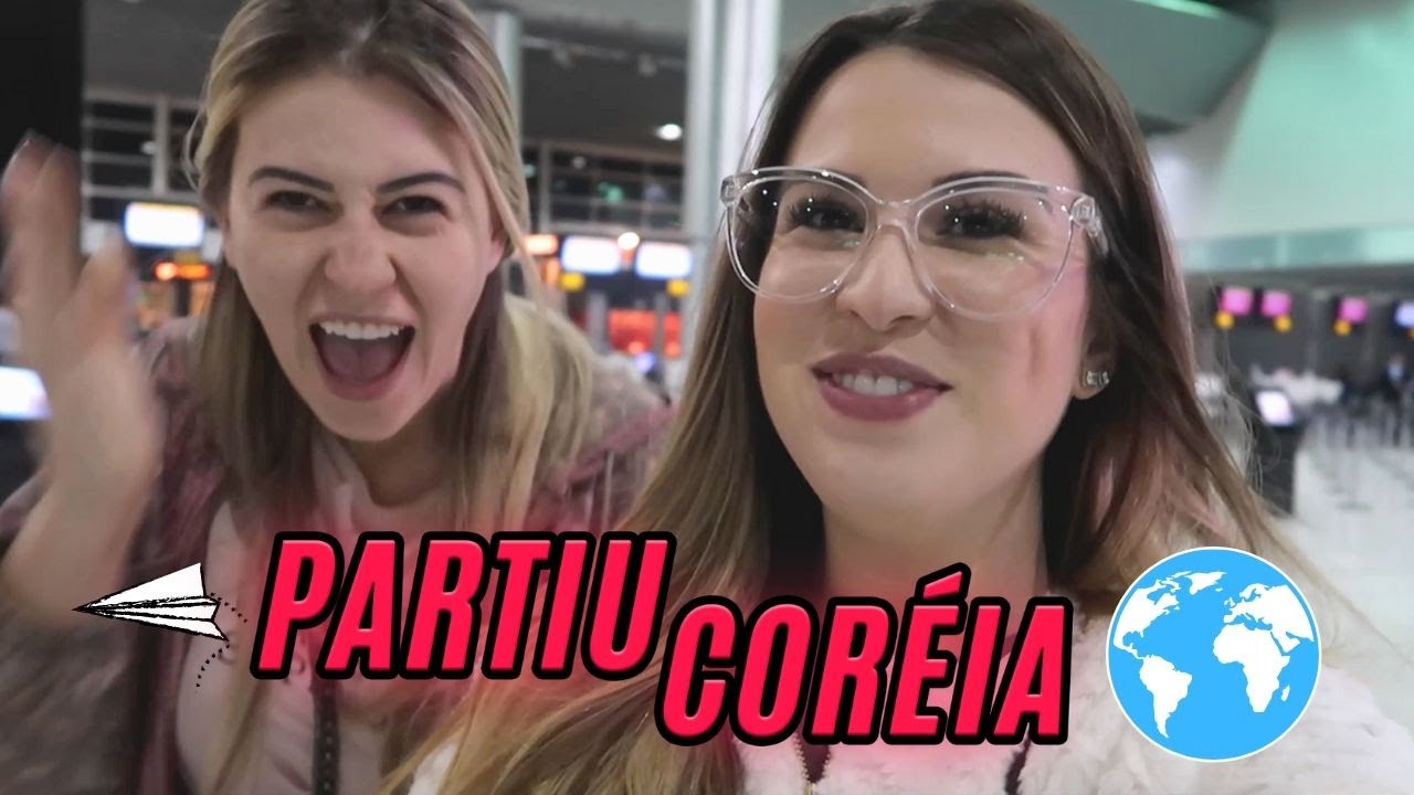 VLOG CORÉIA 1: AVIÃO DE 2 ANDARES,  TOMAMOS BANHO NO AEROPORTO, ÁREA VIP