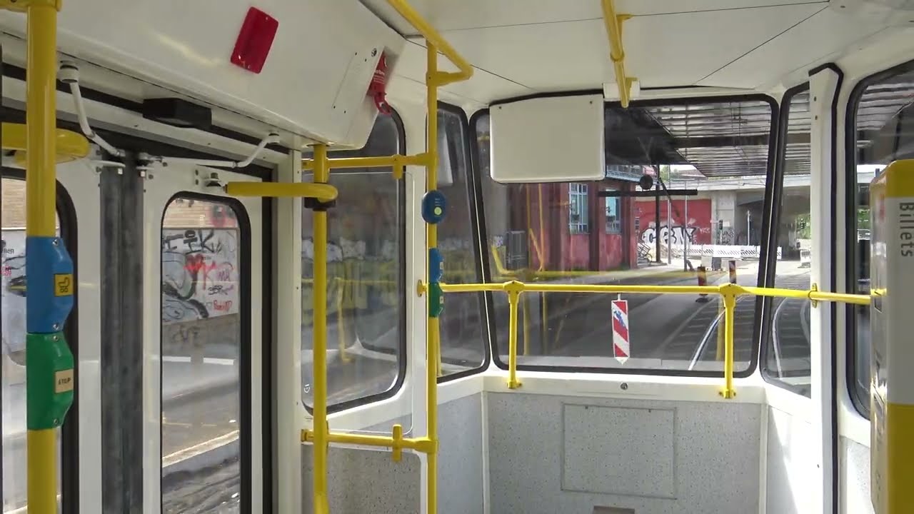Mitfahrt KT4D-t BVG Wagen 7012 Blockdammweg - Kniprodestr.