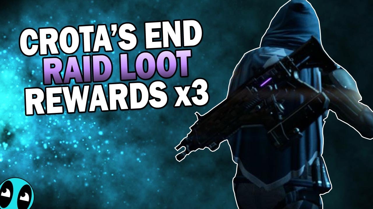 Destiny | Crota's End Raid Rewards x3 Characters! (Exotics Adept Primaries & Armor!)