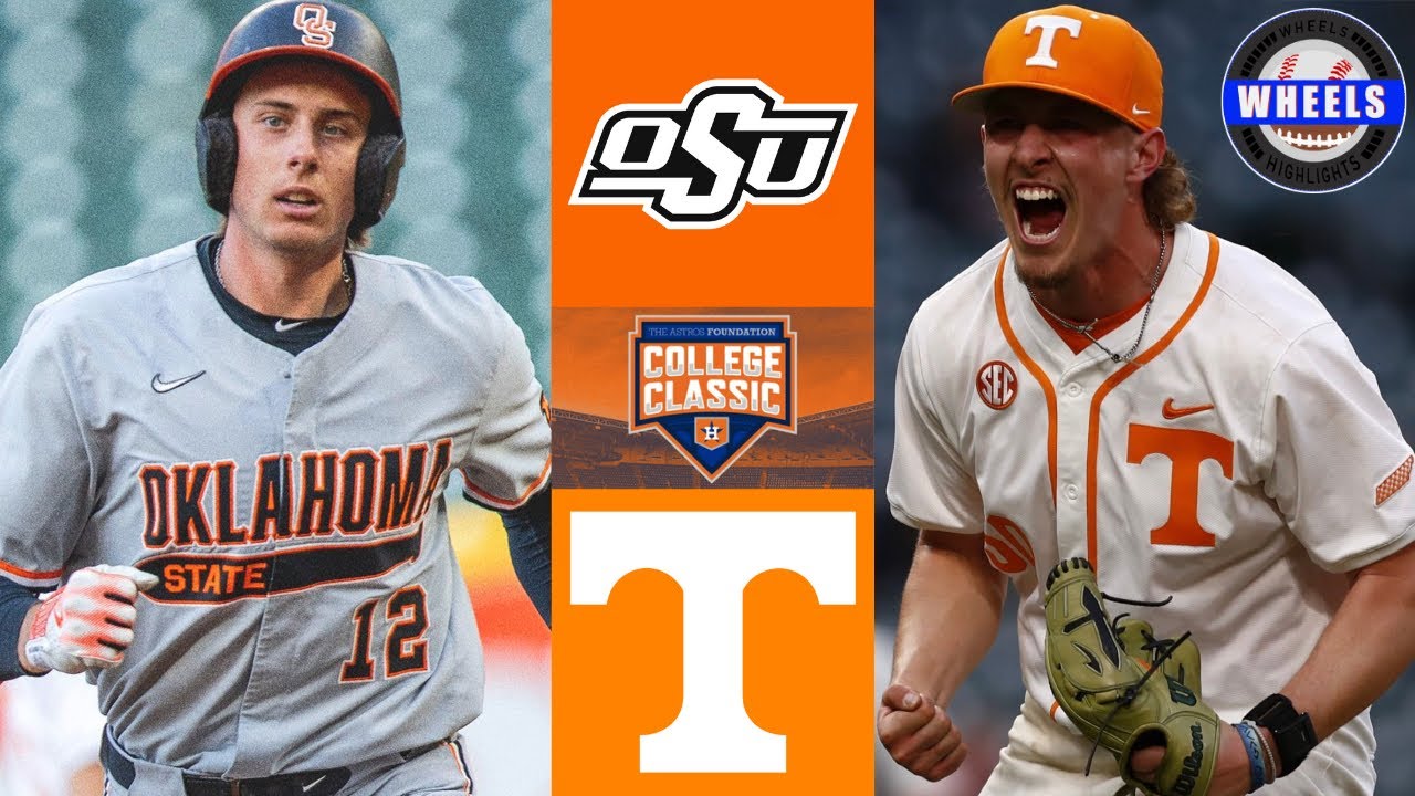 Оклахома Стэйт против Теннесси №3 | Astros Foundation College Classic | Лучшие моменты студенческ...
