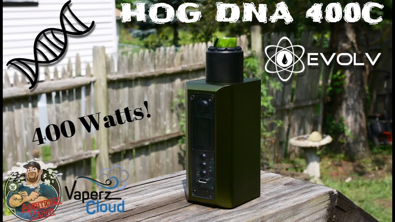 HOG Dna 400C Box Mod by Vaperz Cloud | 400 Watts!