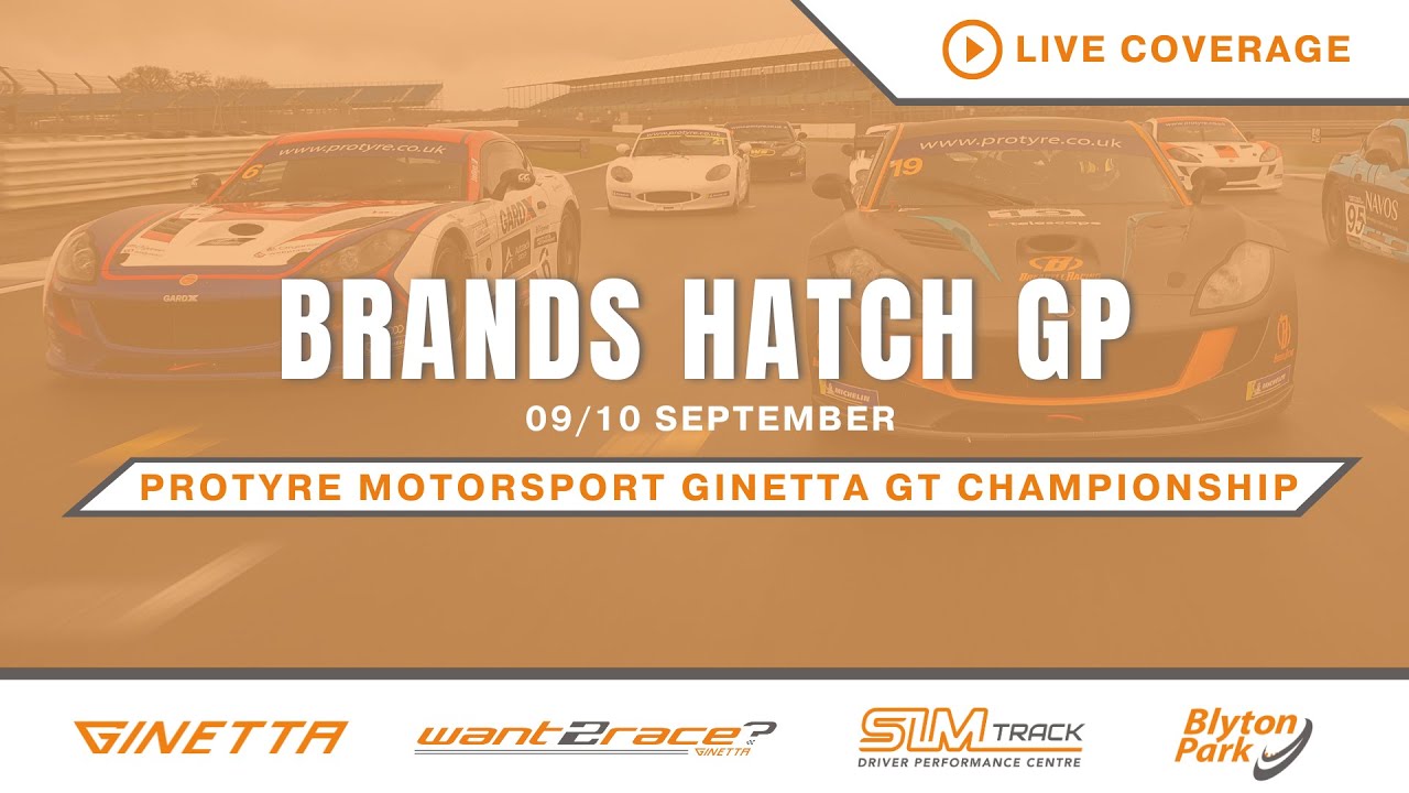 2023 Protyre Motorsport Ginetta GT Championship – Round 22 – Live from Brands Hatch