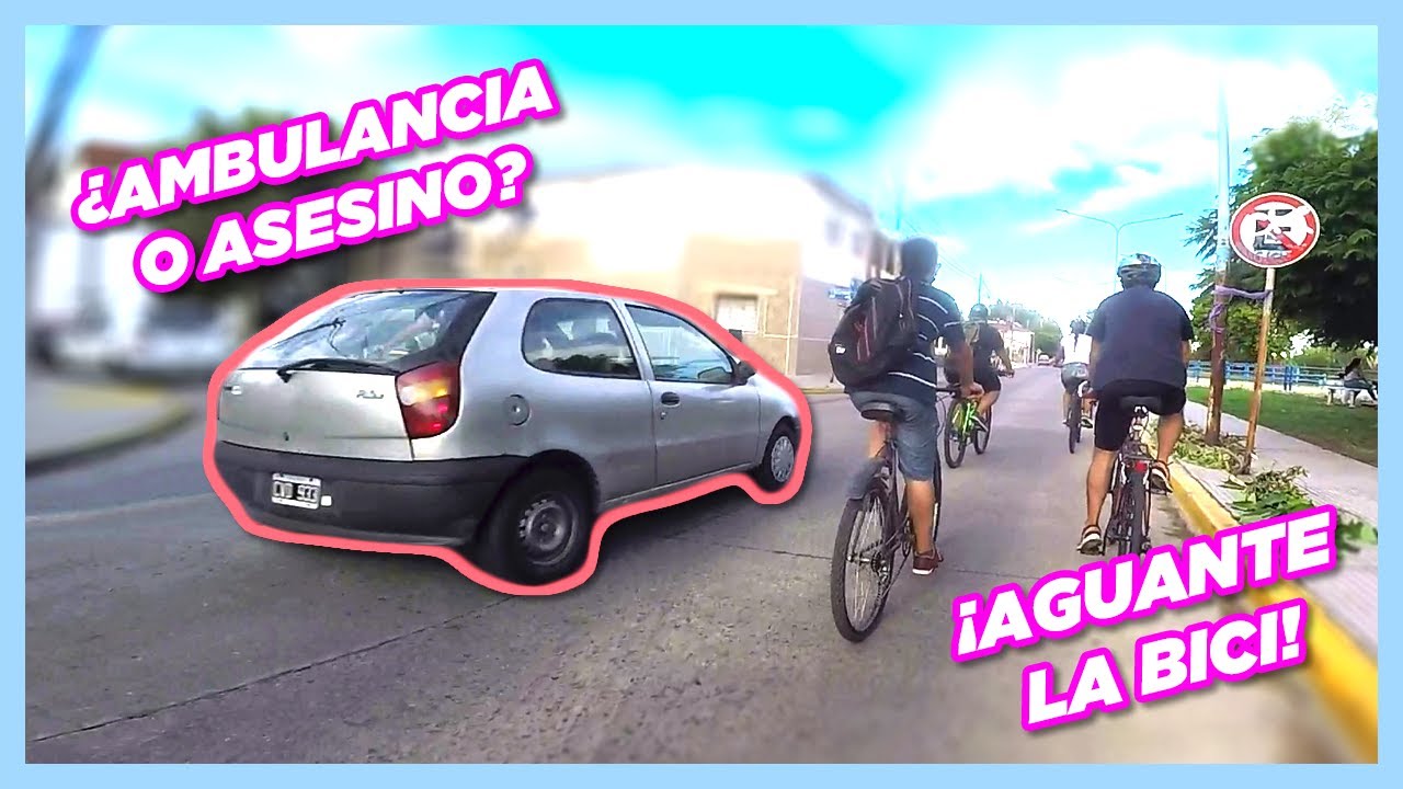 VIDEO COMPLETO CICLISTA VOLÓ | MOTOQUERO SE HACE EL LOCO | DE NOCHE SIN LUCES