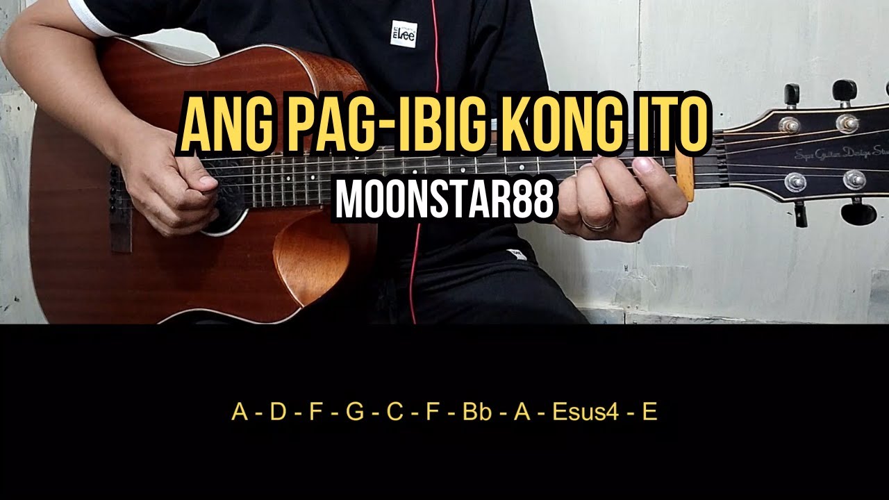 Ang Pa-ibig Kong Ito - Moonstar88 | Guitar Tutorial
