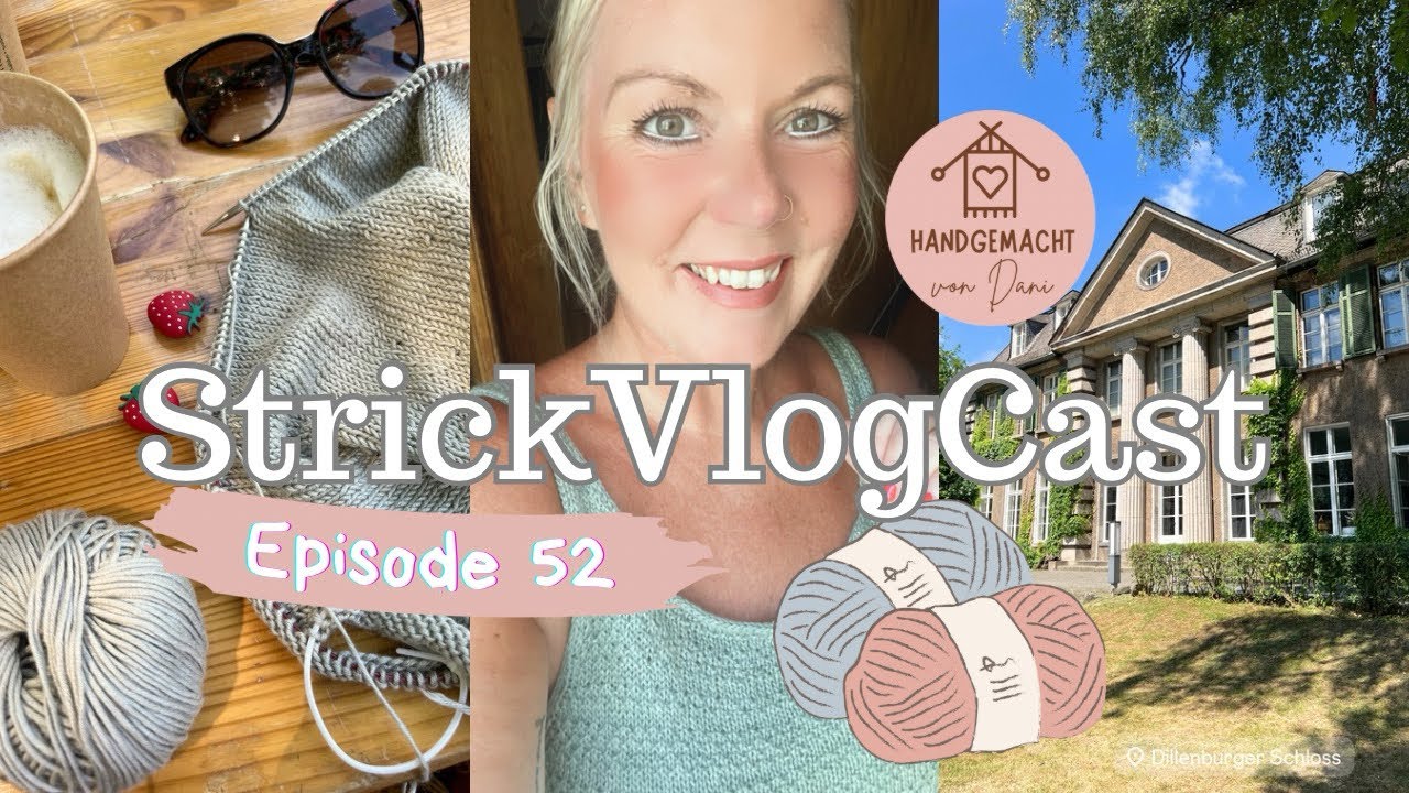 StrickVlogCast Episode 52 | StrickChallenge : 1 Woche 1 Tshirt | Talk über Kassel mit Susann😍| Tipps
